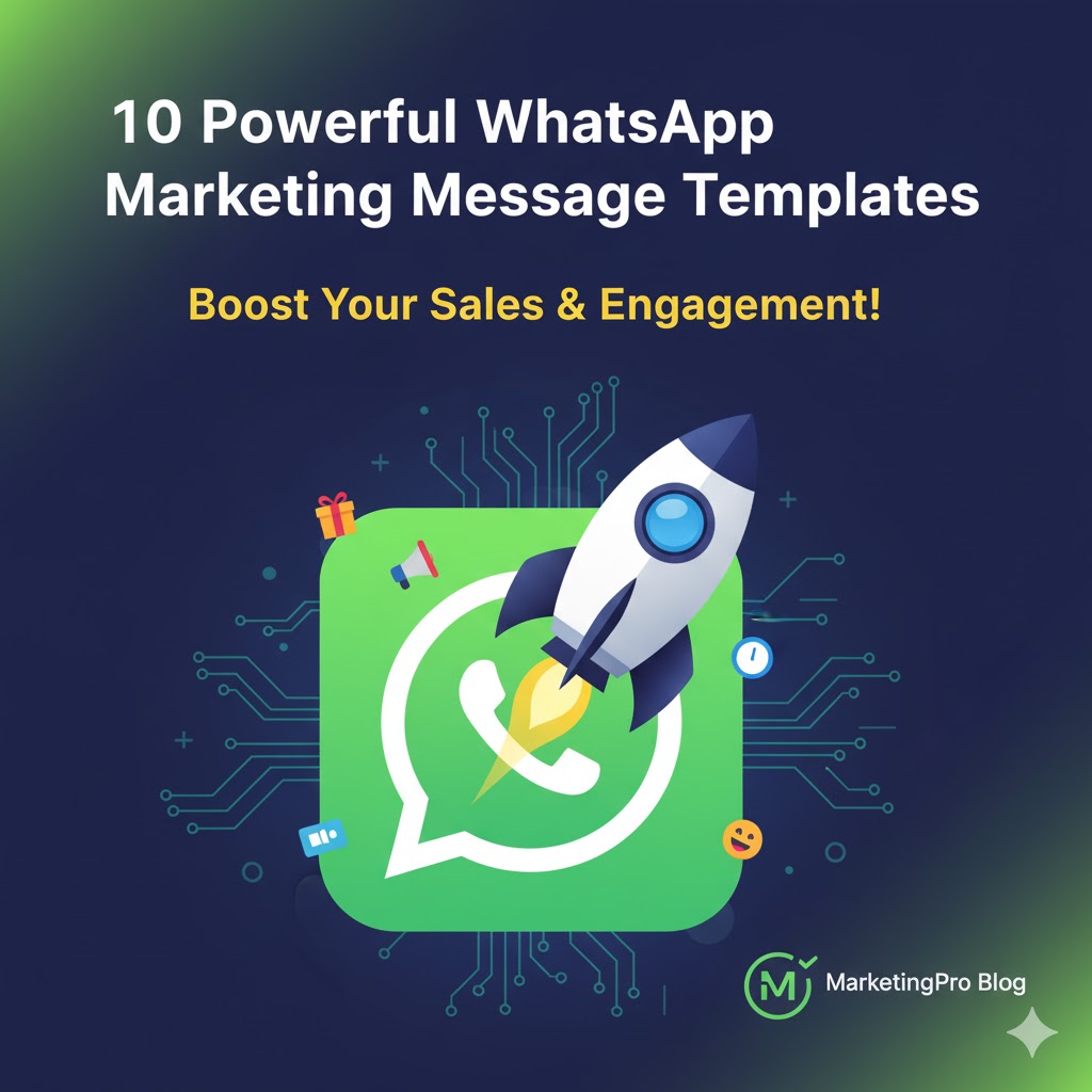 10 Powerful WhatsApp Marketing Message Templates for Successful Promotions