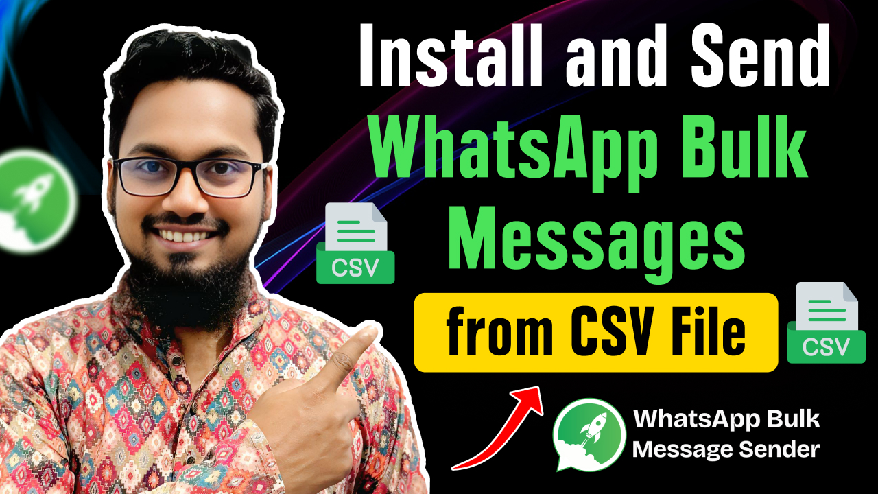 WhatsApp bulk messages from CSV
