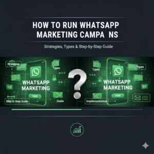 How to Run WhatsApp Marketing Campaigns: Strategies, Types & Step-by-Step Guide