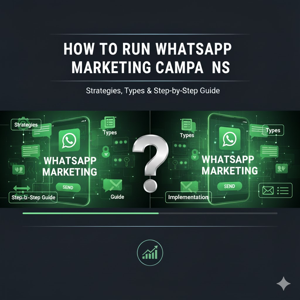 How to Run WhatsApp Marketing Campaigns: Strategies, Types & Step-by-Step Guide